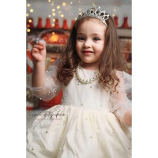 Hly Karol Tasarım Inci Lady Vintage Kız Bebek Elbisesi,doğum Günü,fotoğraf Çekim Elbise,0-10 Yaş Uygun