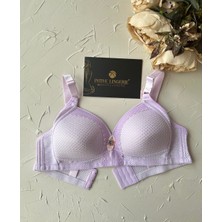 Maria Balensiz Delikli Nefes Alan Aksesuarlı Yandan Destekli Kalın Askılı C Cup Toparlayıcı Sütyen