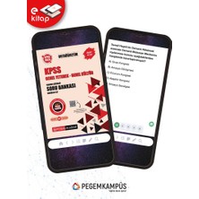 Pegem Akademi Yayıncılık 2026 KPSS Ortaöğretim Genel Yetenek Genel Kültür Tamamı Çözümlü E