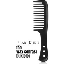 Toptan Bulurum Bukleli Saç Fön Wax Sonrası Tarak Karbon Nano Absolute Professional