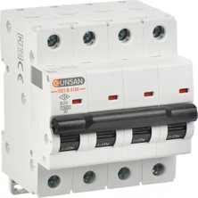 Günsan Valta Otomatik Sigorta 10KA B Tip 4p 6A