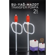 Sıvı Transfer Pompası 2 Adet Su Yağ Mazot