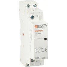 Günsan Valta Modüler Kontaktör 25A 2p 2no