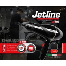 Jetlıne JET-9001 Turbo 3500 Profesyonel Fön Makinesi + Vigo Başlık