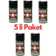 Natoo Bıber Gazı 5 Adet Birden ( Lisinya )