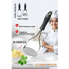 Toptan Bulurum Patates Ezici 304 Paslanmaz Çelik Havuç Muz Avokado Ezici