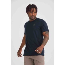Lacoste Bisiklet Yaka Lacivert Büyük Beden