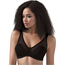 Le Jardin 9200 Kadın Toparlayıcı D Cup Sütyen Tül Detaylı Desteksiz