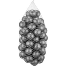 Vavbaby Oyun Havuz Topu Şişme Oyun Havuz Topları 6 cm 50 Adet Silver
