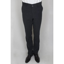 Toricelli Fistan Store Erkek Rahat Kalıp Yandan Cep Boru Paça Büyük Beden Kışlık Keten Pantolon