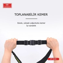 Earldom S10 Su Geçirmez Fosforlu Spor Bel Çantası - Siyah
