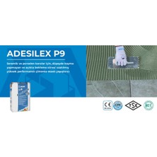 Mapei Adesilex P9 Gri 25 kg (Seramik Karolar Için Yüksek Performanslı Yapıştırıcı)
