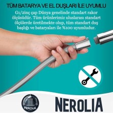 - 150CM Pvc Banyo Duş Hortumu/ultra Dayanıklı Duş Spirali