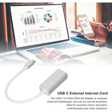 Plentiful Type-C Gigabit RJ45 Ethernet Çevirici 1000MBPS Mac/win Uyumlu