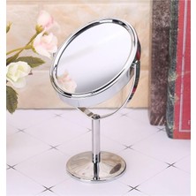 Caş Dekorasyon Gümüş Renk Dönebilen Masa Aynası