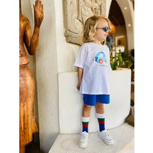 La’ciel Paris Dokuma Şortlu Arabalı Takım