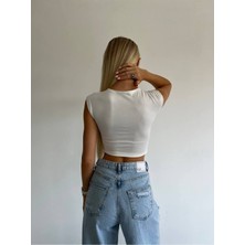 Midi Crop Top T-Shirt 373
