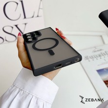 Zebana Slim Luxury Silikon Kılıf (Kablosuz Şarj Destekli) Samsung S24 Ultra