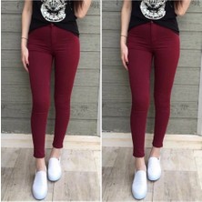 Moda Kumsal Gabardin Kumaş Yüksek Bel Pantolon 90CM Bel 38CM