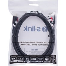 19+1 HDMI To HDMI 1.5m V2.0 4K (3840*2160) 60HZ Kablo SL-HDM4K011