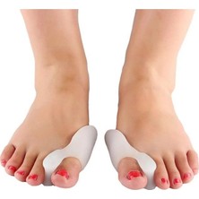 Sanal Trend Silikon Makaralı Ayak Baş Parmak Kemik Bunyon Koruyucu Başparmak Bunion 1 Çift