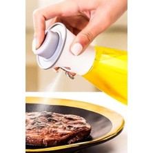 220 ml Cam Sprey Şişe Spreyli Zeytinyağı Şişesi Barbekü Sprey Şişesi Airfryer Tasarruflu Şişe