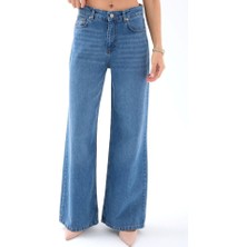 Moda Kumsal 7418 Kot Pantolon-Mavi