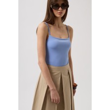 Moda Kumsal Ip Askılı Bodysuit