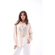 Moda Kumsal 7423 Gömlek-Bej