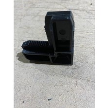 SİNEKLİK TAMİR 17X25 Sineklik Köşe Takozu 12 Adet Siyah