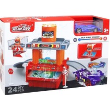 Garajlı Araba Yıkama Seti Car Wash Seti 24 Parça