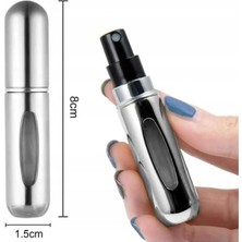 Sanal Trend Parfüm Şişesi Çanta İçi Mini Doldurulabilir Seyahat Cep Yedek Parfüm Şişesi 5 ml