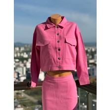Pembe Etek-Ceket Takım| Nedime Takım| Last Rodeo Takım| Yeni Sezon Etek-Ceket Takım| Yazlık Takım