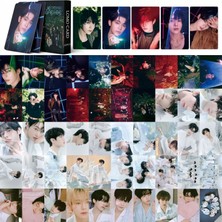 Zerobaseone '' Blue Paradise '' Çift Yön Baskılı Lomo Card Seti