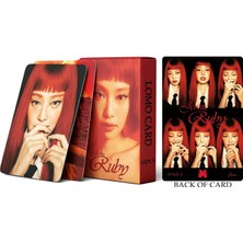 Blackpınk Jennie '' Ruby '' Çift Yön Baskılı Lomo Card Seti