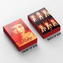 Blackpınk Jennie '' Ruby '' Çift Yön Baskılı Lomo Card Seti