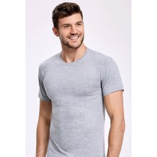 Gri O Yaka Erkek Atlet   5 Adet