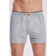 İlke İç Giyim Düz Havlu Bel Erkek Boxer    3 Adet