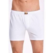 İlke İç Giyim Düz Havlu Bel Erkek Boxer    3 Adet