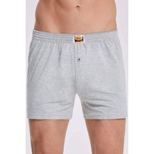 İlke İç Giyim Düz Havlu Bel Erkek Boxer    3 Adet