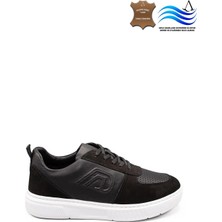 Erkek Sneaker Hakiki Deri Ayakkabı 082Y24E40731