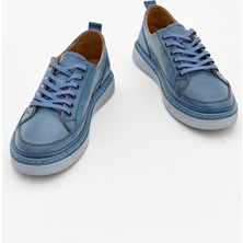 Erkek Sneaker Hakiki Deri Ayakkabı 002Y22E4042