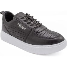 Erkek Sneaker Hakiki Deri Ayakkabı 082Y24E40740
