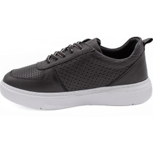 Erkek Sneaker Hakiki Deri Ayakkabı 082Y24E40740