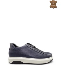Erkek Sneaker Hakiki Deri Ayakkabı 031Y24E5785
