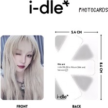 I-Dle '' We Are '' Photocards Set I Ver.