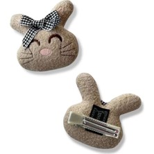 Caş Dekorasyon Kahverengi Tavşanlı Yan Toka