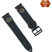Nettech Samsung Watch 22 mm Uyumlu Deri Kordon