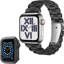 Nettech Apple Watch Series 41 mm Uyumlu Kasa Korumalı Kordon