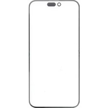 Teknonet  iPhone 15 Pro Max Uyumlu Dokunmatik Lens + Oca (Siyah) NT-110110